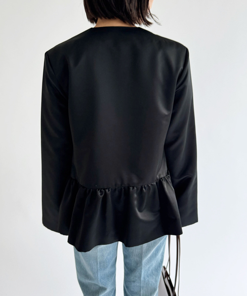 EDIT. FOR LULU（エディットフォールル）の「【OPERA SPORT/オペラスポーツ】YUNA JACKET（その他アウター・レディース・ブラック・FREE）」の15枚目の写真