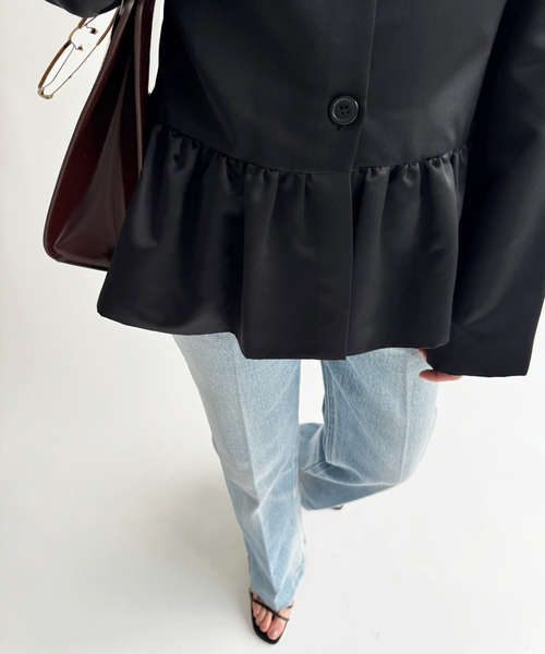 EDIT. FOR LULU（エディットフォールル）の「【OPERA SPORT/オペラスポーツ】YUNA JACKET（その他アウター・レディース・ブラック・FREE）」の12枚目の写真