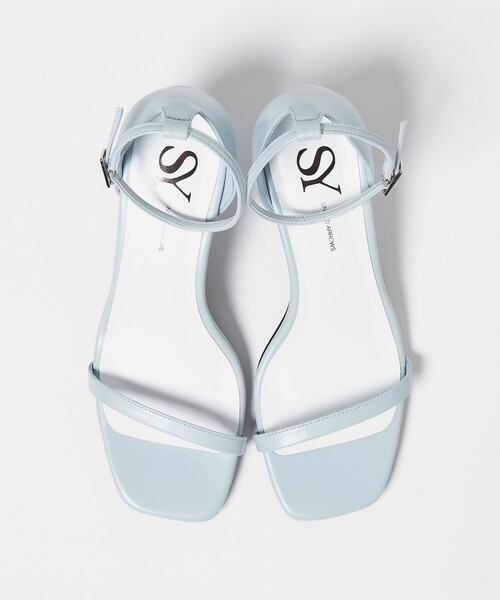 SY UNITED ARROWS（シーユナイテッドアローズ）の「＜SY＞ スクエア サンダル55↑（サンダル・レディース・ブラック/ダークブラウン/ケリーグリーン/ライトブルー/シルバー・22cm/22.5cm/23cm/23.5cm/24cm/24.5cm/25cm）」の10枚目の写真