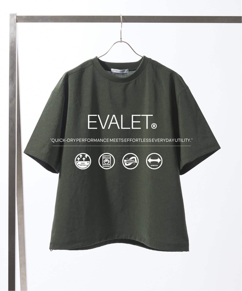 JOURNAL STANDARD(ジャーナルスタンダード)の「EVALET / エバレット スピンドル Tシャツ(シャツ/ブラウス・メンズ・ブラック/カーキ/サックスブルー/ピンク/ブラック系その他・MEDIUM/LARGE)」の4枚目の写真