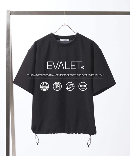 JOURNAL STANDARD(ジャーナルスタンダード)の「EVALET / エバレット スピンドル Tシャツ(シャツ/ブラウス・メンズ・ブラック/カーキ/サックスブルー/ピンク/ブラック系その他・MEDIUM/LARGE)」の2枚目の写真