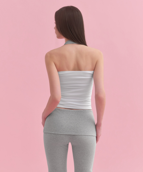 MUSINSA STANDARD WOMAN（ムシンサスタンダードウーマン）の「ウィメンズスリムチューブトップ[ホワイト]（Tシャツ/カットソー・レディース・その他・SMALL/MEDIUM/LARGE/X-SMALL）」の4枚目の写真