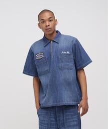 AVIREX × UNIVERSAL OVERALL》NAVY POSTAL DENIM PANTS / デニムパンツ