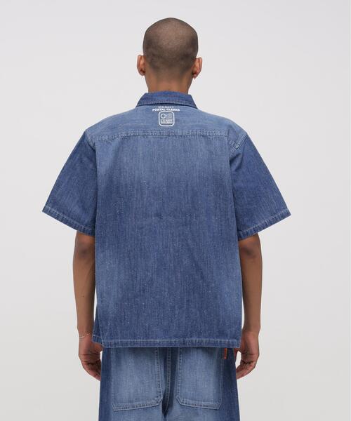 ⭐️AVIREX デニムオーバーオール　size M⭐️ A.A.R.C》DENIM ALL IN ONE | AVIREX（アヴィレックス） ｜【公式