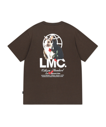 MONO RABBIT GLOBE TEE brown