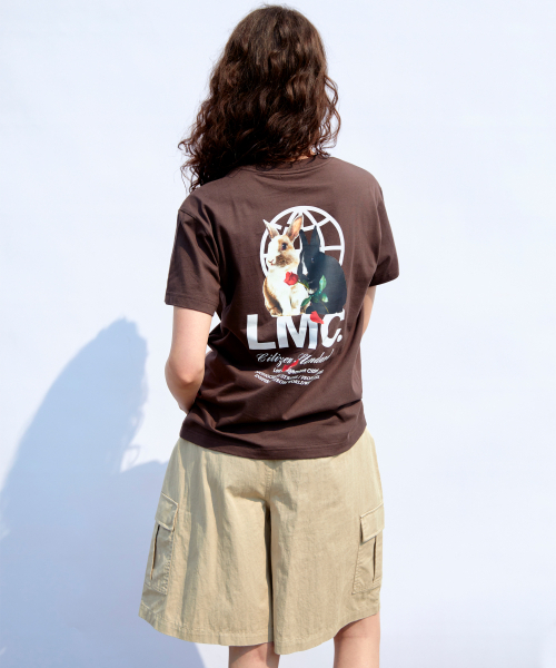 LMCの「MONO RABBIT GLOBE TEE brown(Tシャツ/カットソー・レディース・その他・SMALL/MEDIUM/LARGE/X-LARGE)」の3枚目の写真