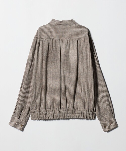 UNITED ARROWS(ユナイテッドアローズ)の「<Camoshita>チェック シャツブルゾン(その他アウター・メンズ・ベージュ・M/L/S)」の2枚目の写真