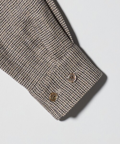 UNITED ARROWS(ユナイテッドアローズ)の「<Camoshita>チェック シャツブルゾン(その他アウター・メンズ・ベージュ・M/L/S)」の4枚目の写真