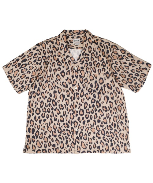 HOUSTON(ヒューストン)の「【UT207】【HOUSTON/ヒューストン】LEOPARD ALOHA SHIRT 41195(シャツ/ブラウス・メンズ・カーキ/オフホワイト・LARGE/MEDIUM)」の18枚目の写真