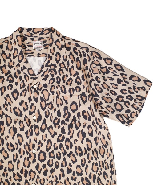 HOUSTON(ヒューストン)の「【UT207】【HOUSTON/ヒューストン】LEOPARD ALOHA SHIRT 41195(シャツ/ブラウス・メンズ・カーキ/オフホワイト・LARGE/MEDIUM)」の17枚目の写真