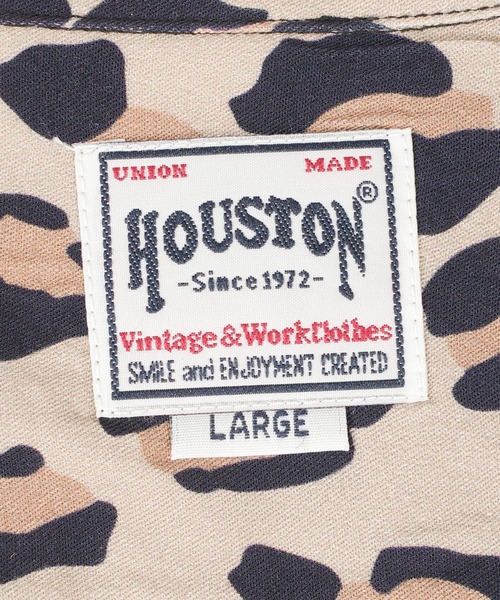 HOUSTON(ヒューストン)の「【UT207】【HOUSTON/ヒューストン】LEOPARD ALOHA SHIRT 41195(シャツ/ブラウス・メンズ・カーキ/オフホワイト・LARGE/MEDIUM)」の14枚目の写真