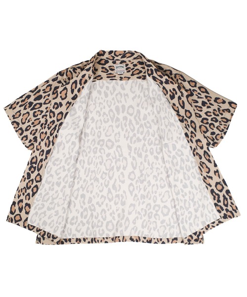 HOUSTON(ヒューストン)の「【UT207】【HOUSTON/ヒューストン】LEOPARD ALOHA SHIRT 41195(シャツ/ブラウス・メンズ・カーキ/オフホワイト・LARGE/MEDIUM)」の13枚目の写真