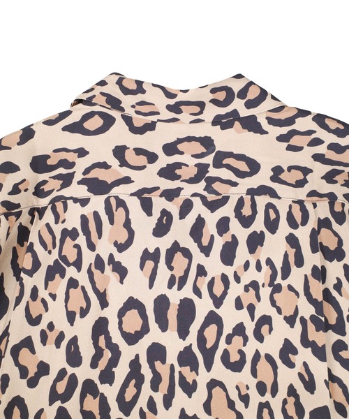 HOUSTON(ヒューストン)の「【UT207】【HOUSTON/ヒューストン】LEOPARD ALOHA SHIRT 41195(シャツ/ブラウス・メンズ・カーキ/オフホワイト・LARGE/MEDIUM)」の10枚目の写真