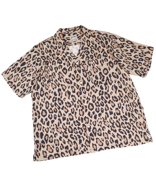 HOUSTON(ヒューストン)の「【UT207】【HOUSTON/ヒューストン】LEOPARD ALOHA SHIRT 41195(シャツ/ブラウス・メンズ・カーキ/オフホワイト・LARGE/MEDIUM)」の19枚目の写真