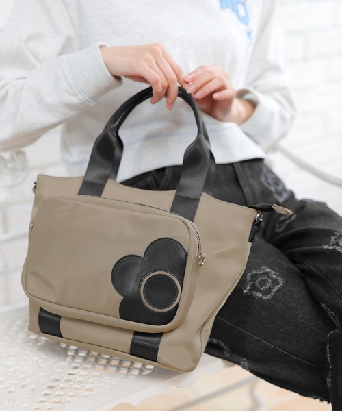 新品タグ付マリークワント2ウェイバッグ❤︎MARYQUANT デイジーセパレート 2WAYトート（トートバッグ）｜MARY QUANT（マリー