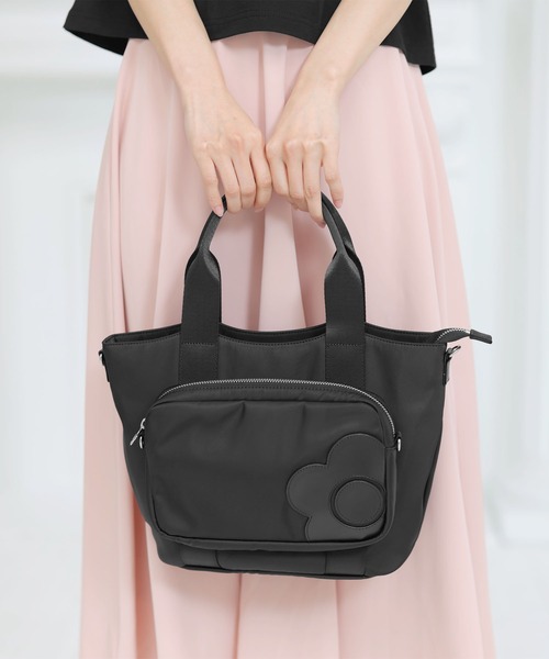 新品 MARY QUANT トートバッグ 2WAY ショルダーバッグ デイジーセパレート 2WAYトート（トートバッグ）｜MARY QUANT（マリー