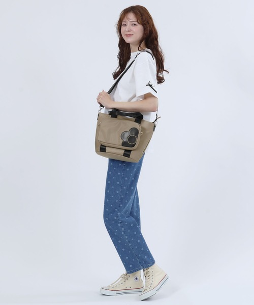 MARY QUANT(マリークワント)の「デイジーセパレート 2WAYトート(トートバッグ・レディース・ブラック/グレージュ・FREE)」の18枚目の写真