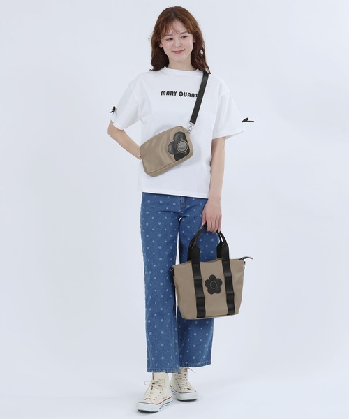 MARY QUANT(マリークワント)の「デイジーセパレート 2WAYトート(トートバッグ・レディース・ブラック/グレージュ・FREE)」の19枚目の写真