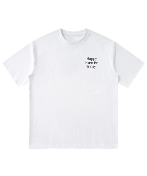 BUTTON SEOUL(ボタンソウル)の「アクティブムーブグラフィックショートスリーブ(ホワイト)(Tシャツ/カットソー・メンズ・その他・MEDIUM/LARGE/X-LARGE)」の2枚目の写真