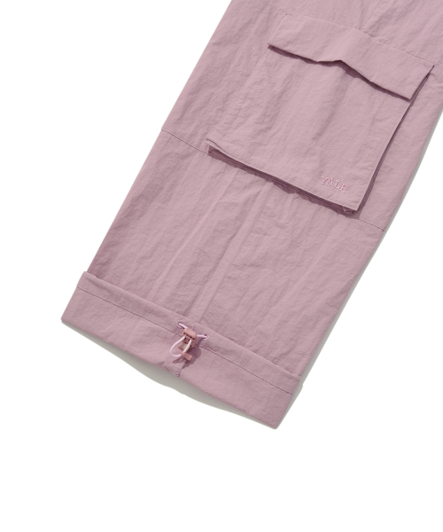 YALE（イェール）の「ナイロンスポーティカーゴパンツインディピンク（スウェットパンツ・レディース・その他・LARGE/X-LARGE/XX-LARGE）」の5枚目の写真
