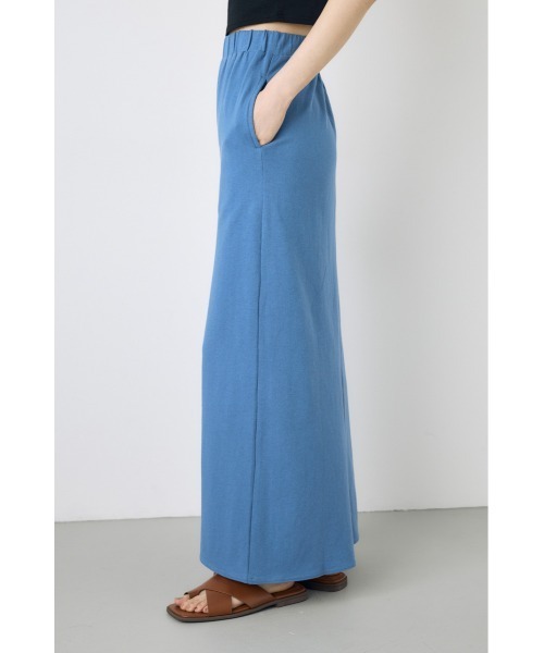 AZUL by moussy(アズールバイマウジー)の「【サイズ,身長別画像あり】Iラインカットロングスカート 春服 秋服 夏服 【セットアップ対応】ウエストゴム(スカート・レディース・ベージュ/ライトブラック/ブルー・SMALL/MEDIUM)」の22枚目の写真