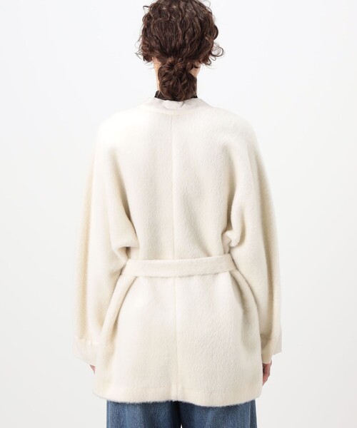 TOMORROWLAND (トゥモローランド)の「Tukir Lounge gown Brushed ガウンジャケット(ノーカラージャケット・レディース・ライトベージュ・1)」の5枚目の写真