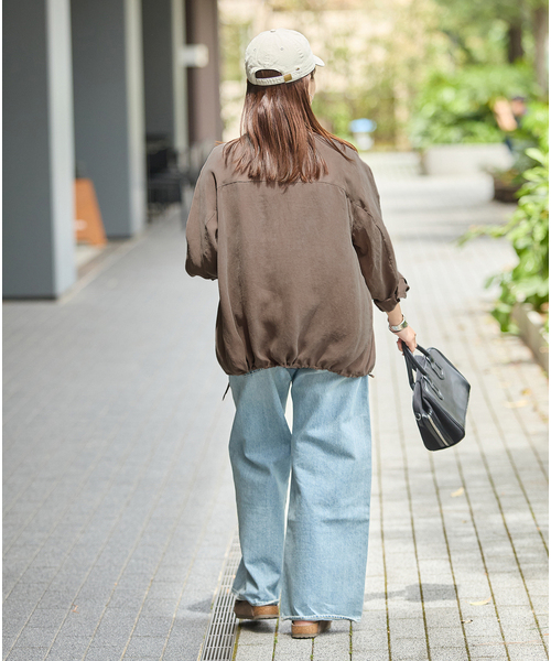 JOURNAL STANDARD(ジャーナルスタンダード)の「ヴィンテージキュプラローンカーデ ブラウス(シャツ/ブラウス・レディース・ブラウン/ブラック系その他・FREE)」の13枚目の写真