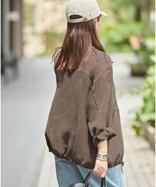 JOURNAL STANDARD(ジャーナルスタンダード)の「ヴィンテージキュプラローンカーデ ブラウス(シャツ/ブラウス・レディース・ブラウン/ブラック系その他・FREE)」の18枚目の写真
