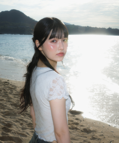 ROSEFRANTZ（ロゼフランツ）の「Rose Lace Slim T-shirt [Ivory]（Tシャツ/カットソー・レディース・アイボリー・OS）」の11枚目の写真