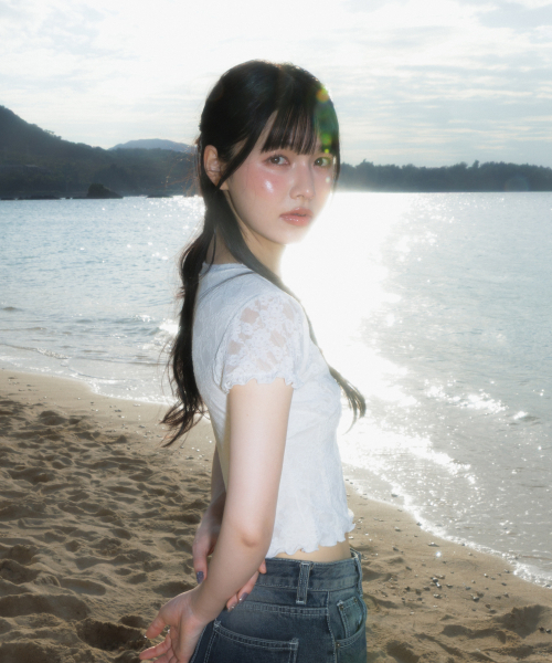 ROSEFRANTZ（ロゼフランツ）の「Rose Lace Slim T-shirt [Ivory]（Tシャツ/カットソー・レディース・アイボリー・OS）」の12枚目の写真