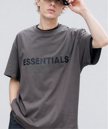 FOG ESSENTIALS(�G�t�I�[�W�[�G�b�Z���V�����Y)�́yFOG ESSENTIALS�z�G�b�Z���V�����Y FRONT LOGO BOXY TEE SS ���S T�V���c ���o�[�v�����g/ 71201(T�V���c/�J�b�g�\�[)
