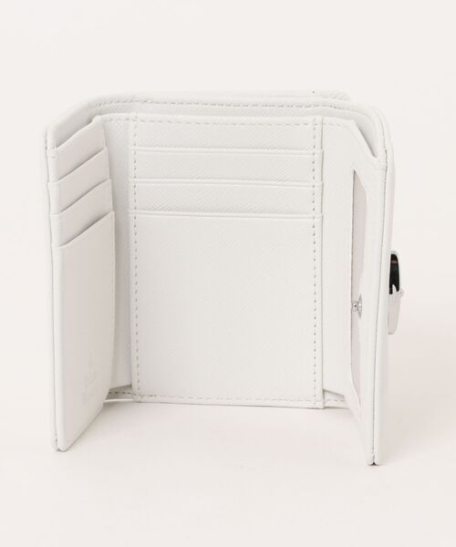 Vivienne Westwood（ヴィヴィアンウエストウッド）の「SMALL FRAME WALLET（財布・レディース・ホワイト/ブラック・FREE）」の5枚目の写真