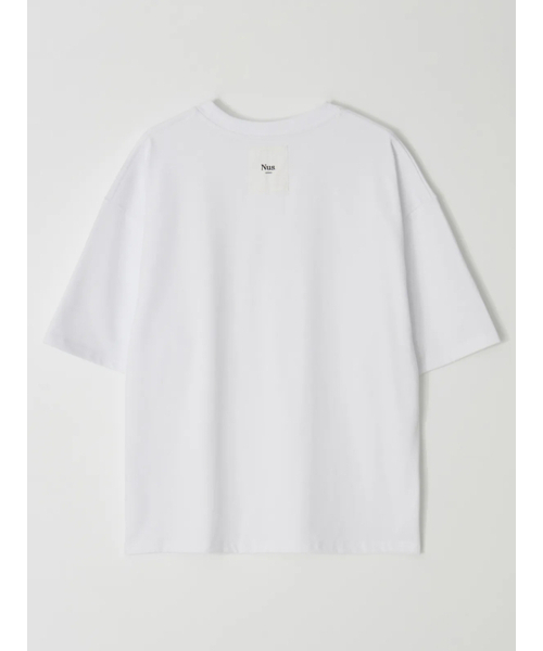 NUS(ナス)の「YEI バックパッチ1/2 TEE ホワイト(Tシャツ/カットソー・メンズ・その他・FREE)」の1枚目の写真