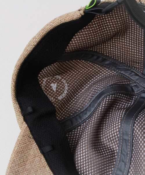 halo commodity（ハロ　コモディティー）の「【halo Commodity/ハロ コモディティー】Roots Lay Cap（キャップ・メンズ・ベージュ/チャコールグレー・FREE）」の5枚目の写真