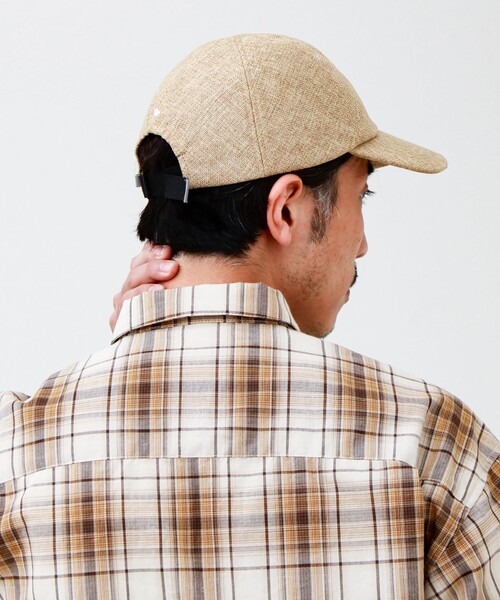 halo commodity（ハロ　コモディティー）の「【halo Commodity/ハロ コモディティー】Roots Lay Cap（キャップ・メンズ・ベージュ/チャコールグレー・FREE）」の10枚目の写真