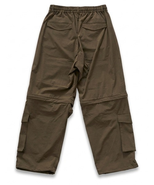 NO ID.(ノーアイディ)の「【NO ID.】Multi Pocket Easy Wide Pants / マルチポケット イージー ワイド パンツ(カーゴパンツ・メンズ・ブラック/グレー/カーキ・2/1)」の16枚目の写真