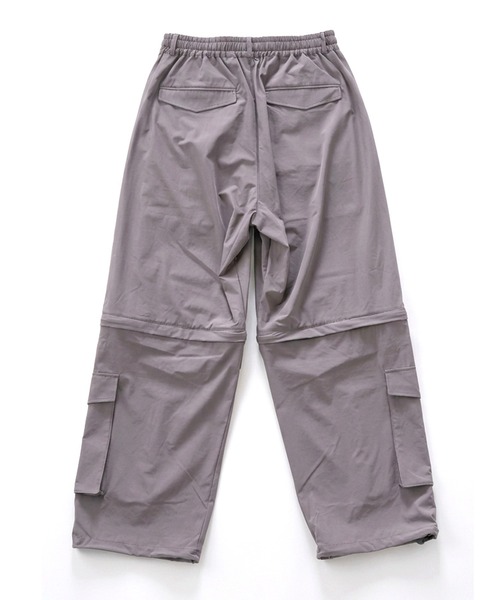 NO ID.(ノーアイディ)の「【NO ID.】Multi Pocket Easy Wide Pants / マルチポケット イージー ワイド パンツ(カーゴパンツ・メンズ・ブラック/グレー/カーキ・2/1)」の18枚目の写真