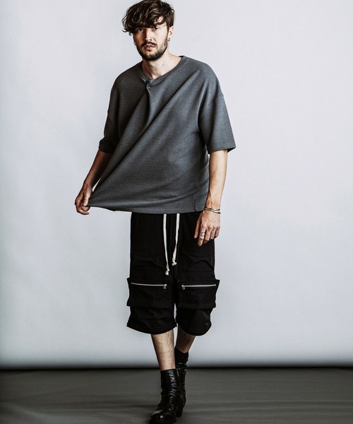 NO ID.(ノーアイディ)の「【NO ID.】Multi Pocket Easy Wide Pants / マルチポケット イージー ワイド パンツ(カーゴパンツ・メンズ・ブラック/グレー/カーキ・2/1)」の11枚目の写真