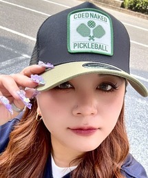 E-COME（イーカム）の「メッシュキャップ - SUN-MCP03(J) SUNNYDAY SUNDAY Pickleball WAPPEN MESH CAP（キャップ）」