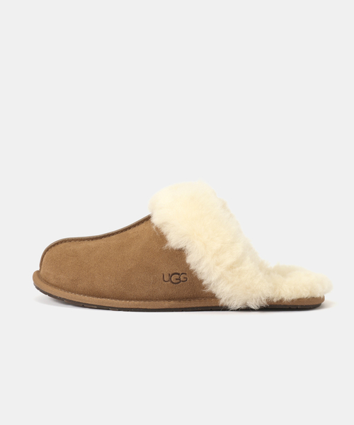 UGG(アグ)の「UGG W Scuffette II 1106872-CHE(サンダル・レディース・タン・22cm/23cm/24cm/25cm)」の1枚目の写真