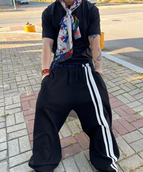 JUAN HOMME(ジュアンオム)の「クロップフィットコンパクトハーフスリーブ(ブラック)(Tシャツ/カットソー・メンズ・その他・SMALL/MEDIUM/LARGE)」の2枚目の写真