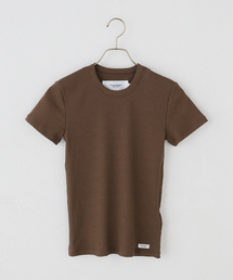 JANE SMITH cotton rayon rib compact tee