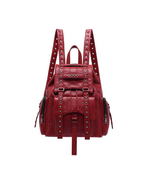 OPUS 0012(オーパス0012)の「Op. 10 VLAD STUDDED BACKPACK RED(バックパック/リュック・メンズ・その他・FREE)」の1枚目の写真