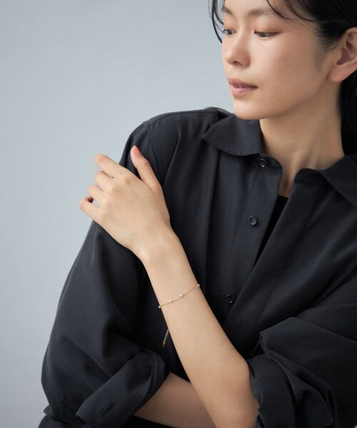 Jouete(ジュエッテ)の「ブレスレット パール(ブレスレット・レディース・イエローゴールド・FREE)」の6枚目の写真