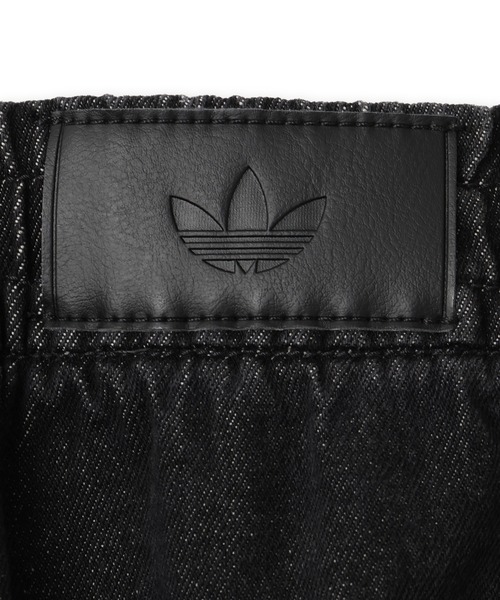 adidas（アディダス）の「adidas MID RISE 2-IN-1 DENIM PANT / アディダス ミッドライズ 2イン1 デニム パンツ（カーゴパンツ・レディース・ブラック・S/M/L）」の9枚目の写真