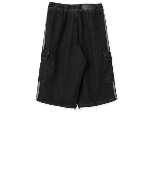 adidas（アディダス）の「adidas MID RISE 2-IN-1 DENIM PANT / アディダス ミッドライズ 2イン1 デニム パンツ（カーゴパンツ・レディース・ブラック・S/M/L）」の8枚目の写真