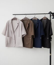 【涼しくきちんと感】メッシュテーラージャケット