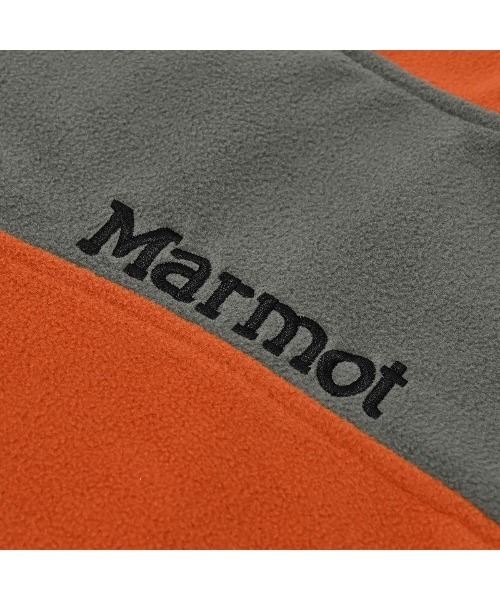 MARMOT(マーモット)の「MARMOT【マーモット】- フリース ジャケット【Polarlite Fleece Jacket PUMPKIN×KHAKI MTFW25MFL033】(その他アウター・メンズ・オレンジ・XL/XXL)」の4枚目の写真