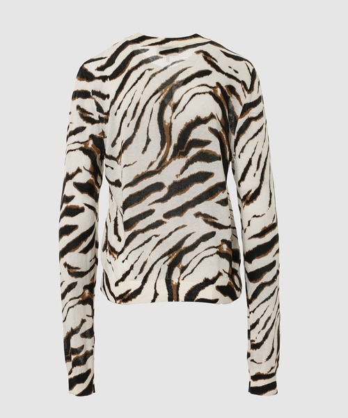 GANNI(ガニー)の「Sheer Printed Cotton Cardigan(カーディガン/ボレロ・レディース・その他・S/M)」の2枚目の写真