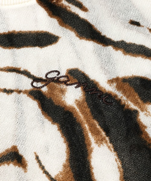 GANNI(ガニー)の「Sheer Printed Cotton Cardigan(カーディガン/ボレロ・レディース・その他・S/M)」の3枚目の写真